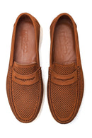 Erkek Deri Nubuk Loafer | Derimod