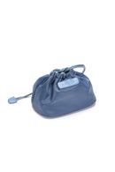 Women's Blue Long Strap Crossbody Bag with Accessory Detail | Derimod