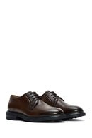 Men's Brown Leather Classic Shoes | Derimod