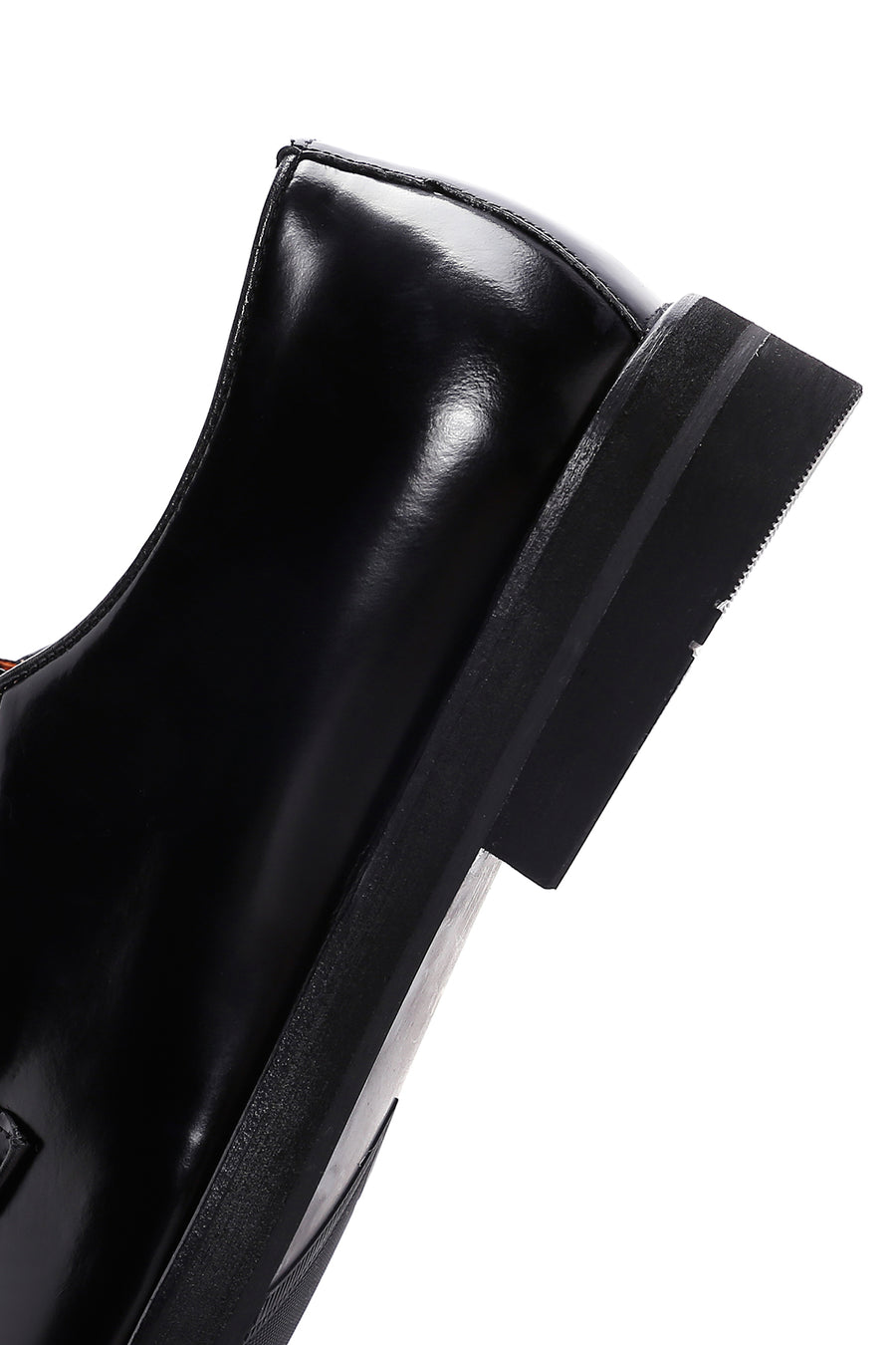 Men's Black Leather Casual Shoes