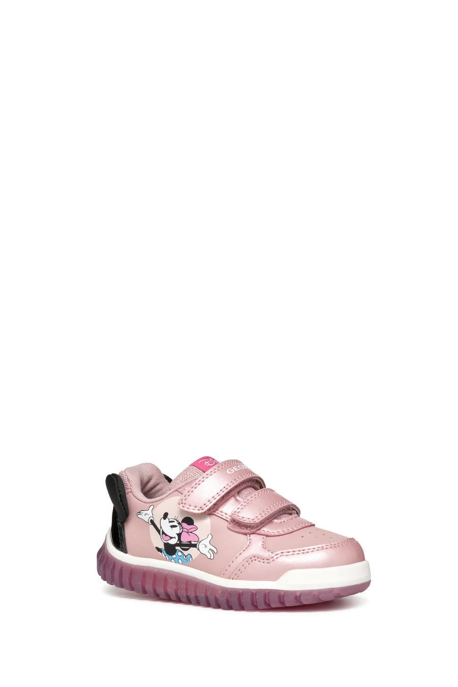 Geox Kız Bebek Pembe Lightyloo Bantlı Sneaker