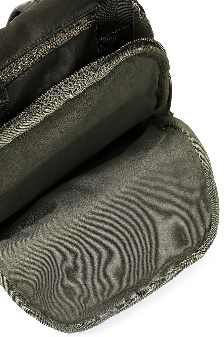 Women's Khaki Suede Backpack