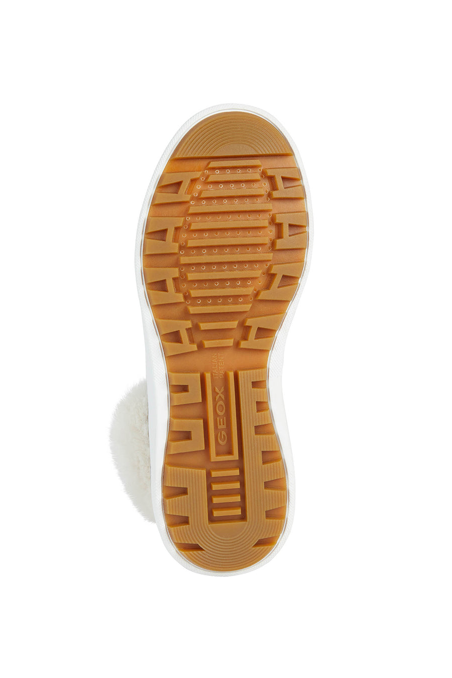 Geox Kadın Beyaz Dalyla Abx Bağcıklı Waterproof Deri Bilekli Bot