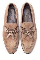 Erkek Deri Süet Klasik Loafer | Derimod
