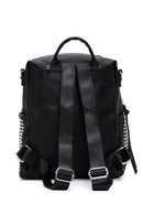 Women's Black Long Strap Backpack | Derimod