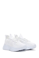 Women's White Thick Soled Sneaker | Derimod