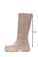 Women's Leather Suede Boots | Derimod