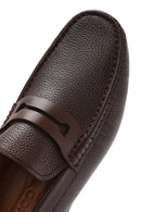 Men's Brown Leather Casual Loafer | Derimod