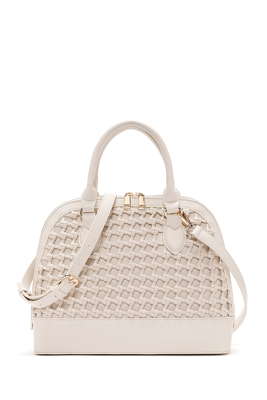 Women's Beige Long Strap Knitted Shoulder Bag 24SBD281929 | Derimod