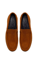 Erkek Taba Süet Deri Casual Loafer | Derimod
