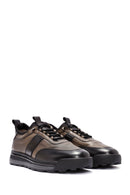 Men's Black Lace-up Leather Sneaker | Derimod