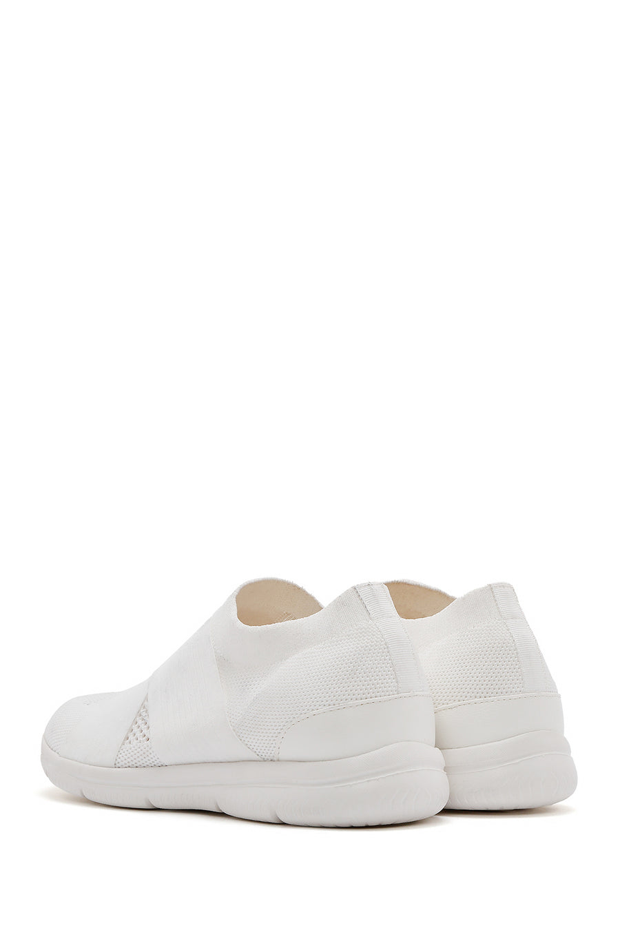 Derimod Zero Women's White Fabric Sneakers