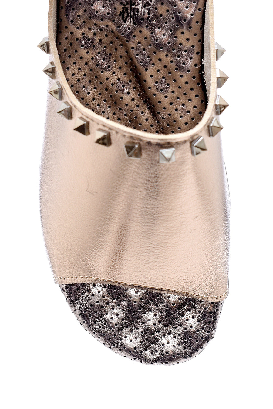 Women's Metallic High-Sole Slippers