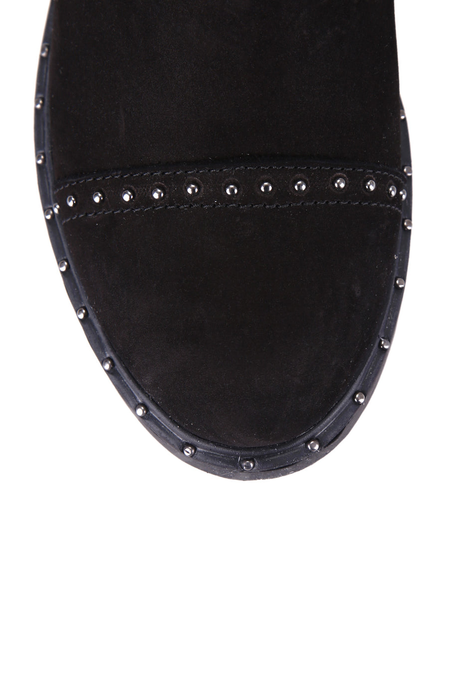 Studded Women's Suede Boots