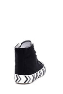 Women's Black High Top Sneaker | Derimod