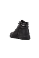 Geox Men's Black Andalo Lace-up Leather Boots | Derimod