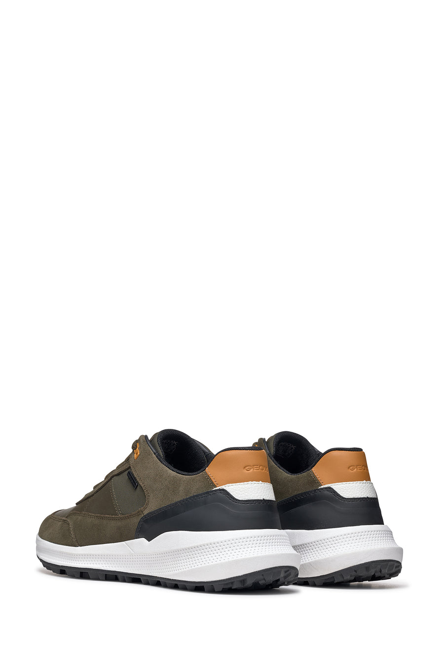 Geox Erkek Yeşil Pg1X Abx Bağcıklı Waterproof Deri Sneaker