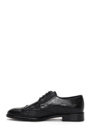 Men's Black Leather Classic Shoes | Derimod