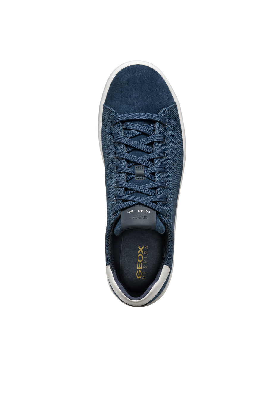 Geox Erkek Lacivert U46GPC Spherica Bağcıklı Sneaker