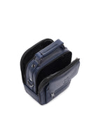 Men's Navy Blue Messenger Bag | Derimod