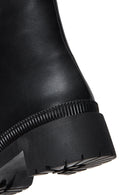 Women's Black Zipper Boots | Derimod