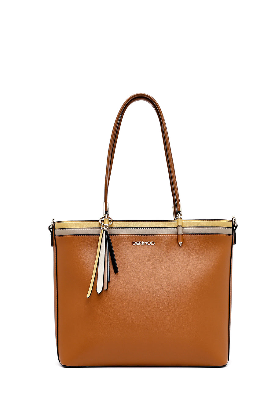 Women's Tan Long Strap Shoulder Bag