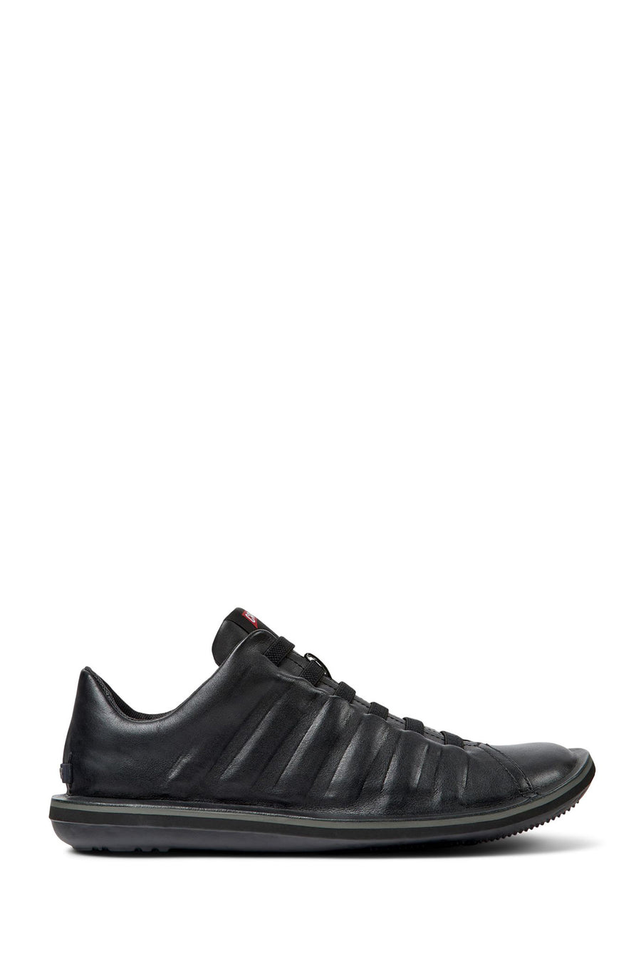 Camper Men's Black Beetle Trek Leather Shoes 18751 | Derimod