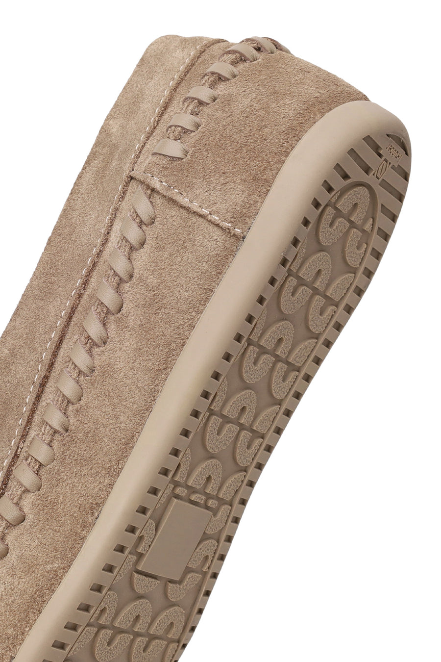 Woman Mink Tasselled Suede Loafer
