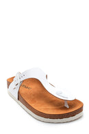 Women's Casual Leather Slippers | Derimod