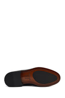 Men's Black Laced Leather Classic Shoes | Derimod