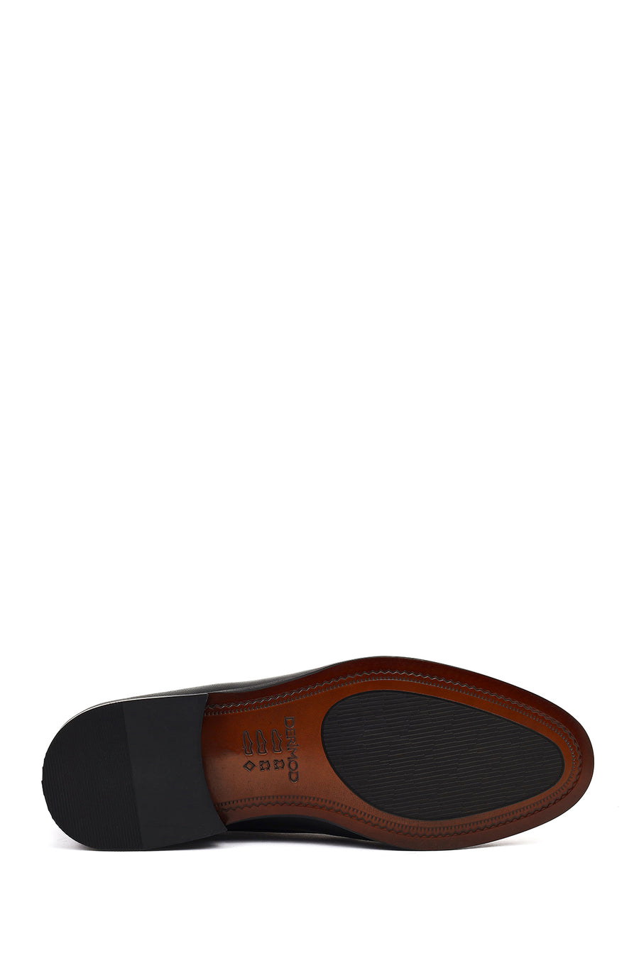 Men's Black Laced Leather Classic Shoes