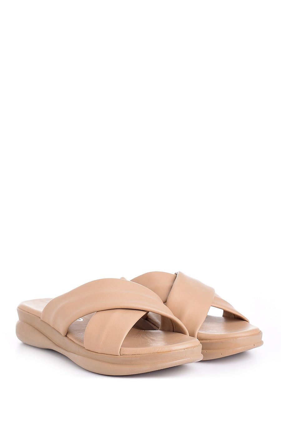Women's Leather Slippers
