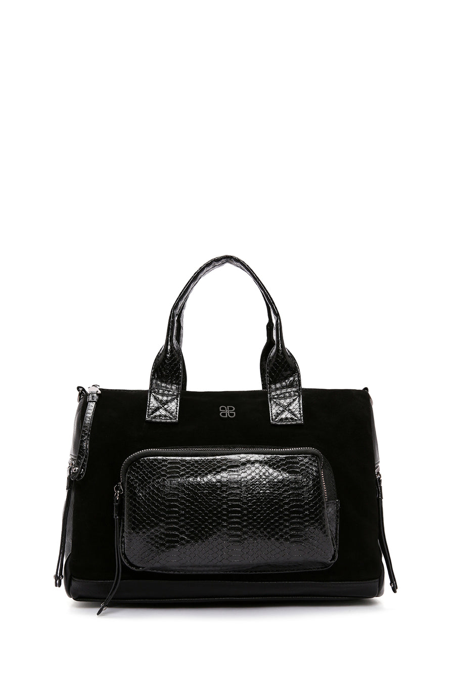 Women's Black Long Strap Shoulder Bag