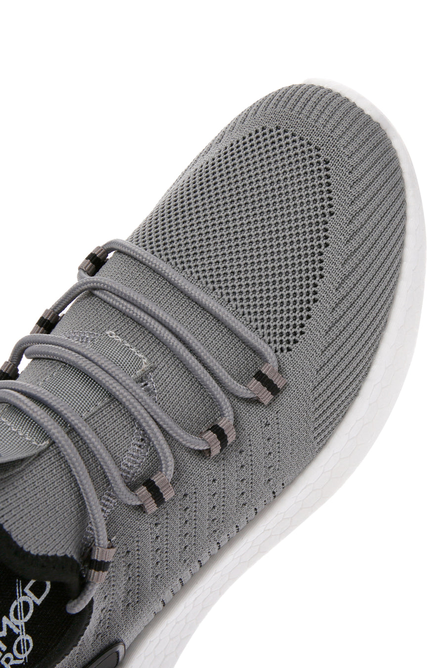 Derimod Zero Men's Gray Lace-Up Thick Soled Fabric Sneaker