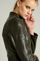 NORMA WOMEN'S LEATHER JACKET | Derimod