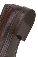 Male Brown Lace-up Thick-Soled Leather Casual Shoes | Derimod