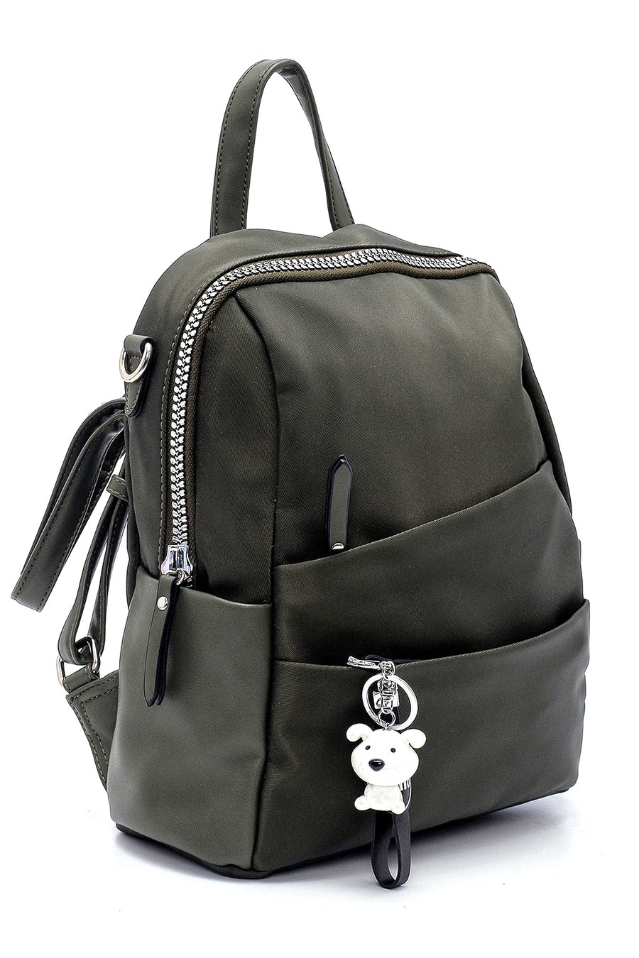 Women's Accessory Detailed Backpack