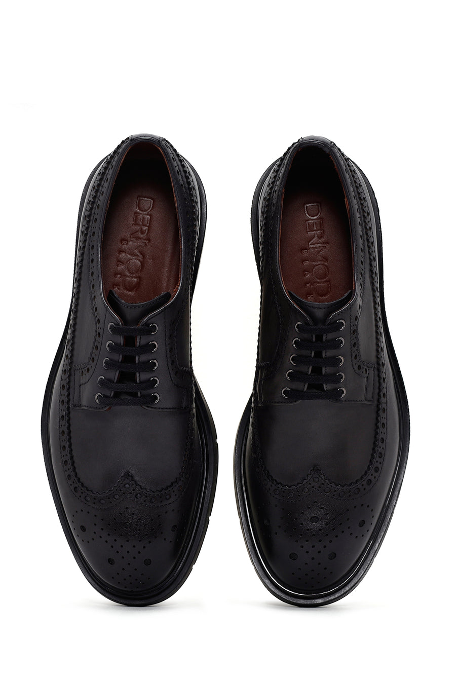 Men's Gray Leather Casual Shoes