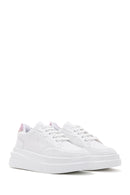 Women's White Thick Soled Sneaker | Derimod