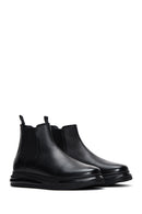 Men's Black Leather Boots | Derimod