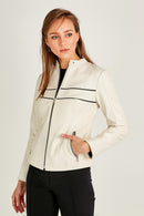 Iris Women's Leather Jacket | Derimod