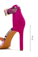 Women's Pink High Heel Sandals | Derimod