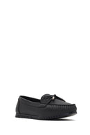 Kadın Siyah Tokalı Loafer | Derimod