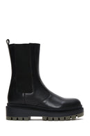 Women's Black Thick Soled Chelsea Boots | Derimod