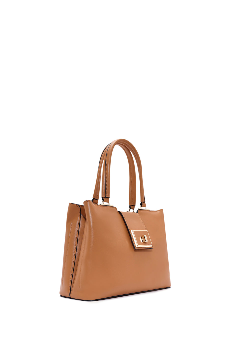Women's Tan Long Strap Shoulder Bag