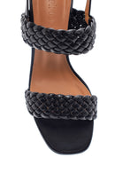 Women's Black Thick Heeled Sandals | Derimod