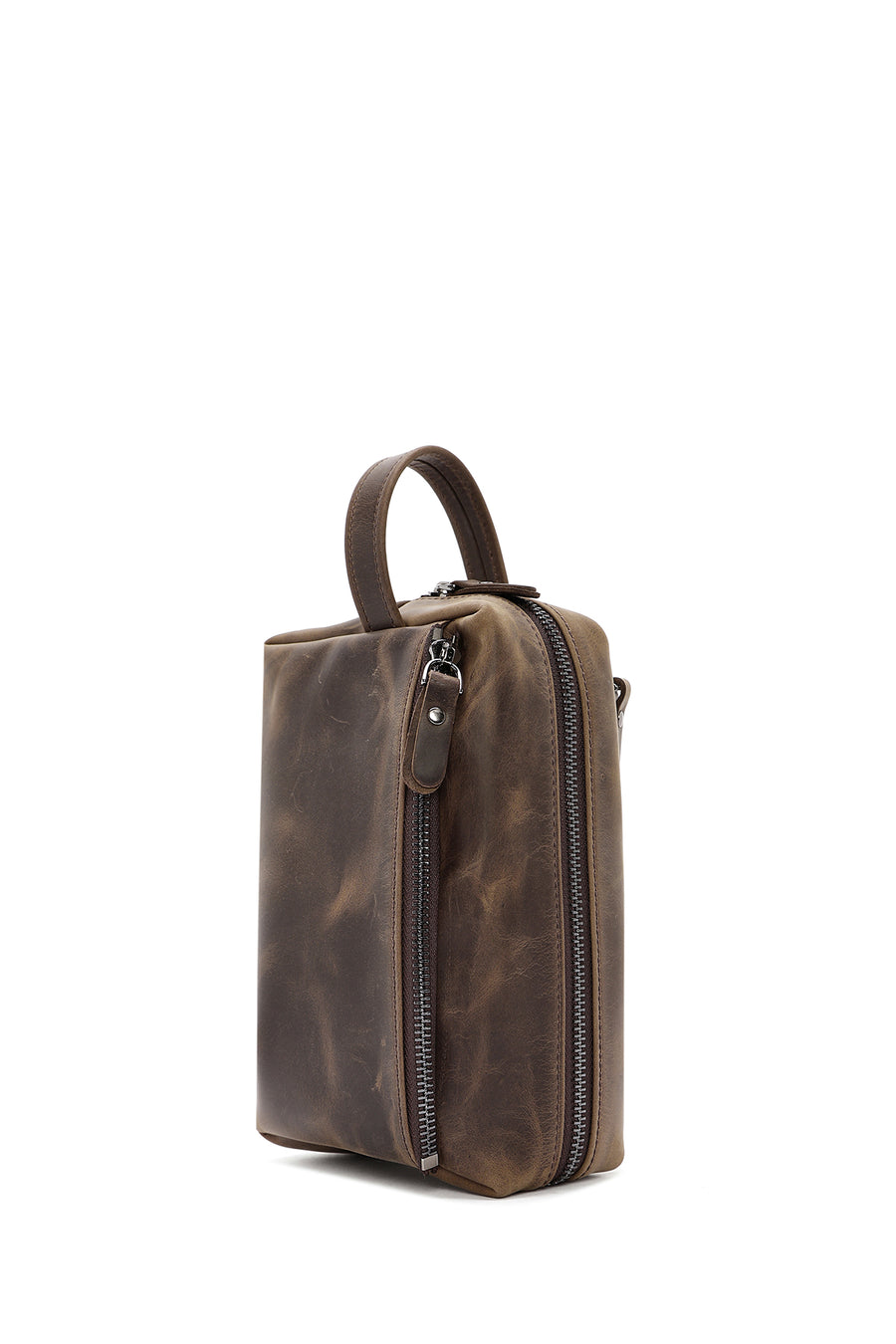 Men's Mink Leather Handbag