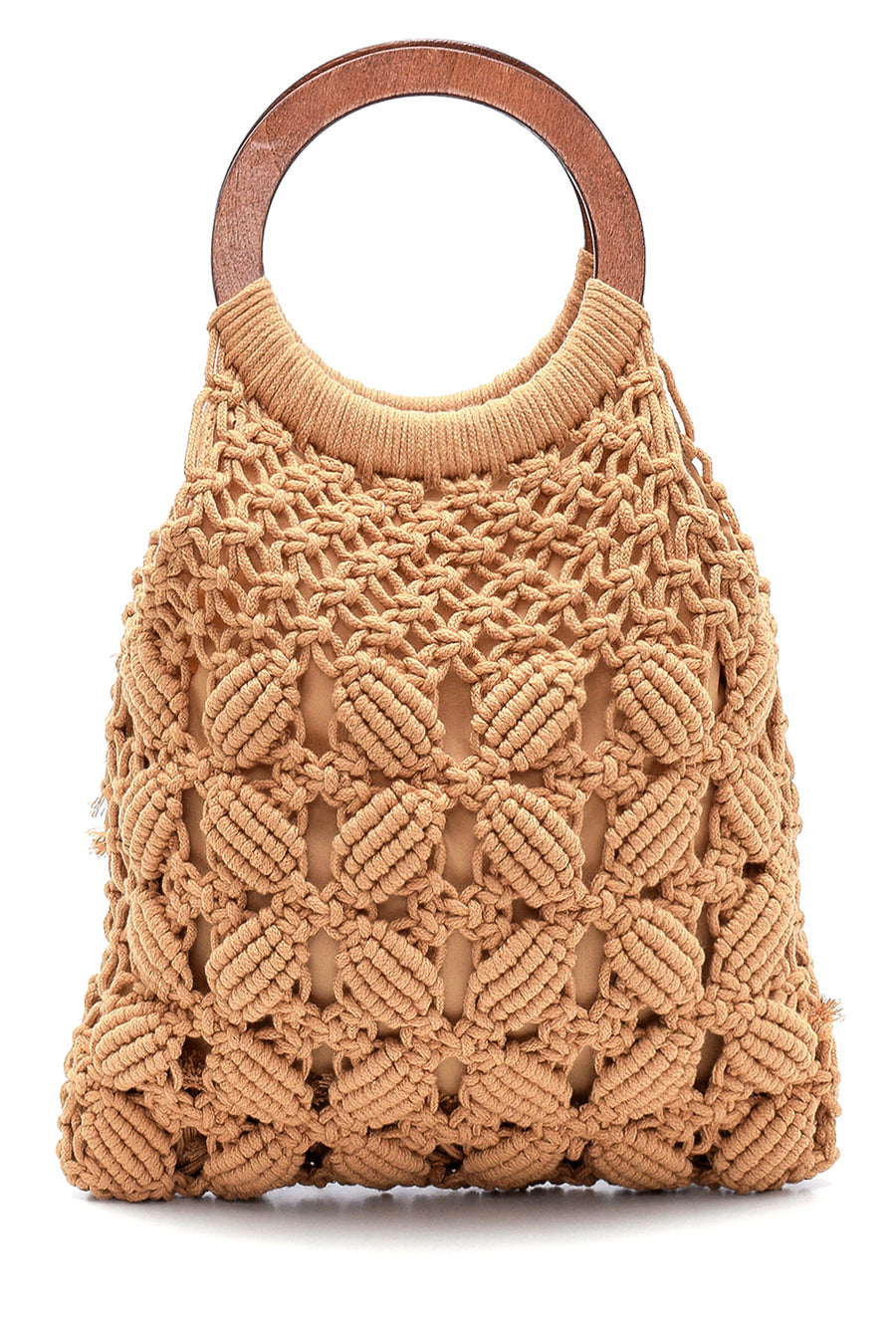 Women's Knitted Handbag 21SBD27556F | Derimod