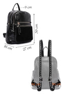 Women's Black Casual Backpack | Derimod