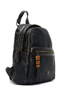 Women's Black Casual Backpack | Derimod